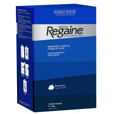 Thumbnail for Regaine Extra Strength Foam Minoxidil 5% 4 Months Pack  