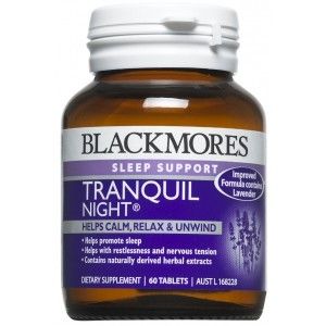Thumbnail for Blackmores Tranquil Night Tablets x 60