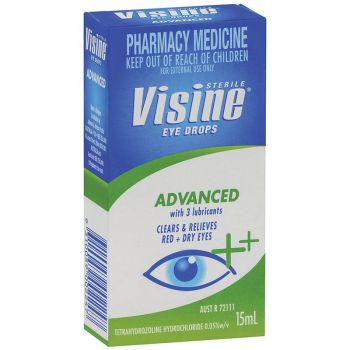 Image 1 for Visine Advanced Relief Eye Drops 15mL